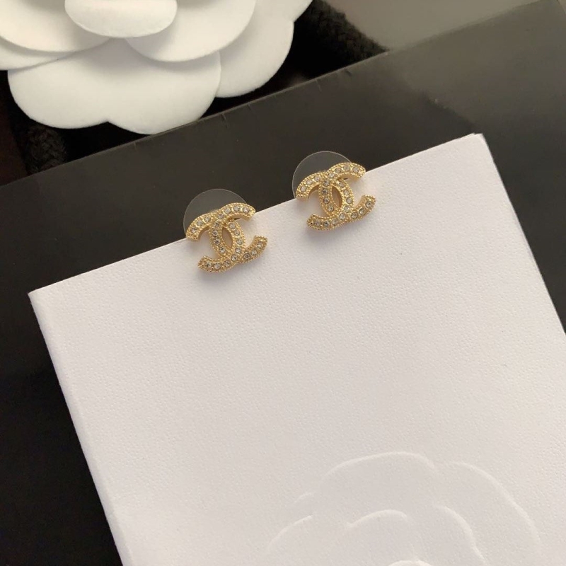Ch*el earrings